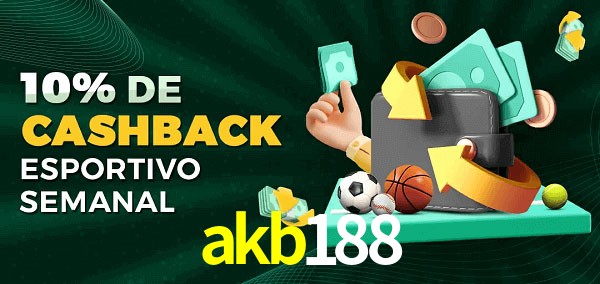 10% de bônus de cashback na akb188